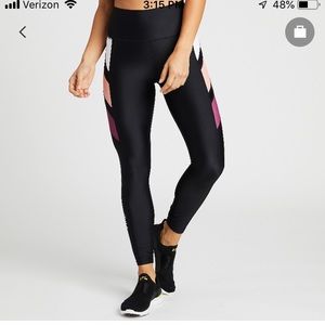 PE Nation x SoulCycle Striped Legging, size small